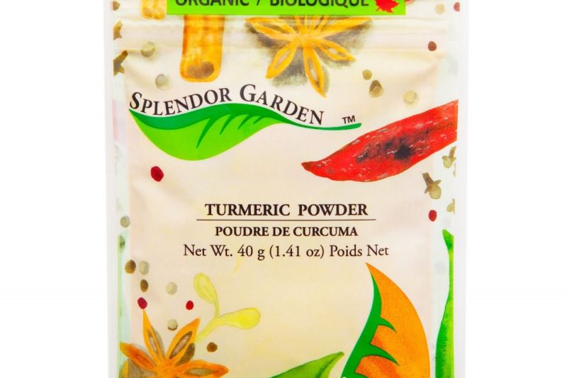 Poudre de curcuma Splendor Garden, 40 g