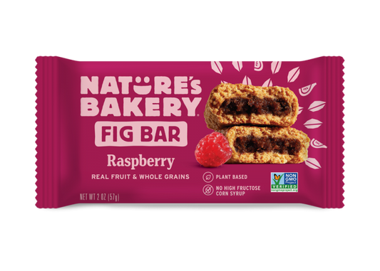 Nature's Bakery Raspberry Fig Bars, 6x57g